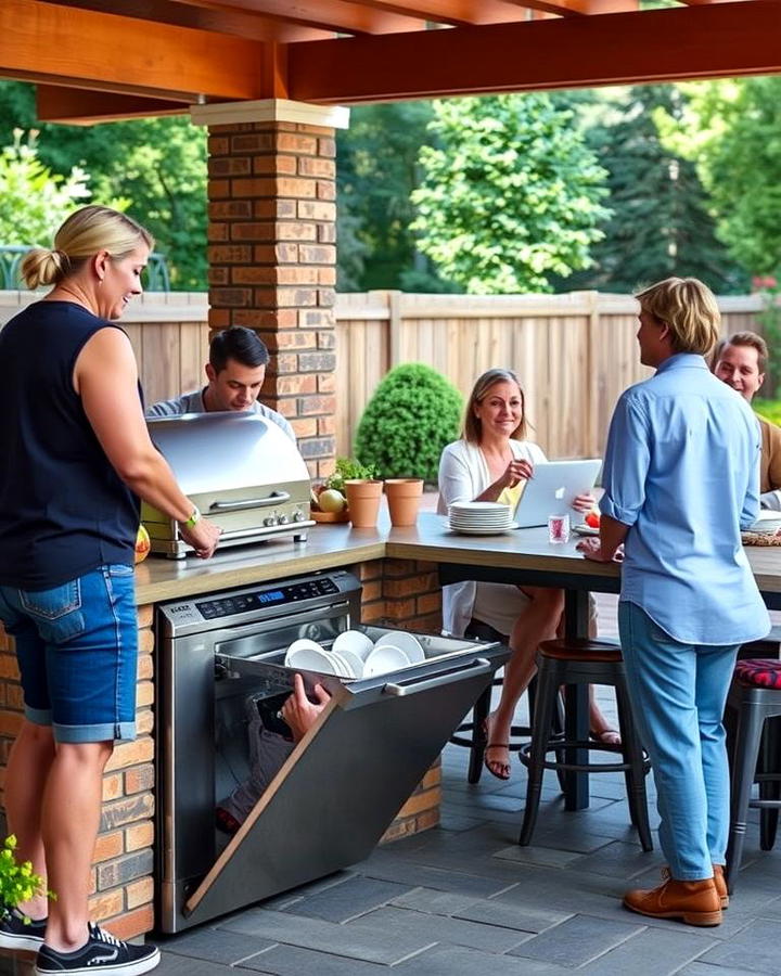 Outdoor Dishwasher