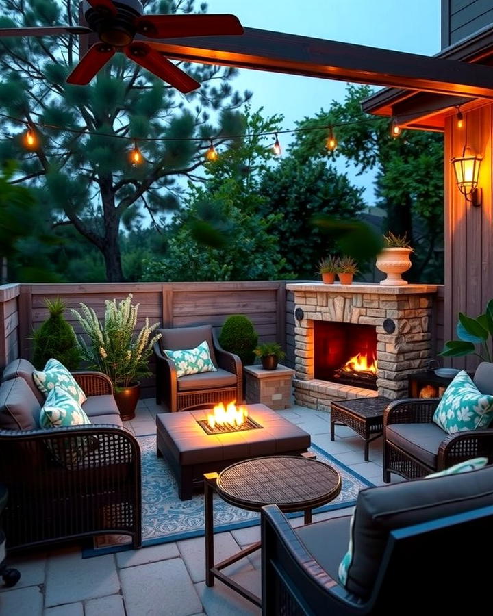 Outdoor Electric Fireplaces 2