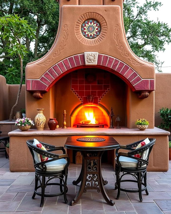 Outdoor Fireplace Addition