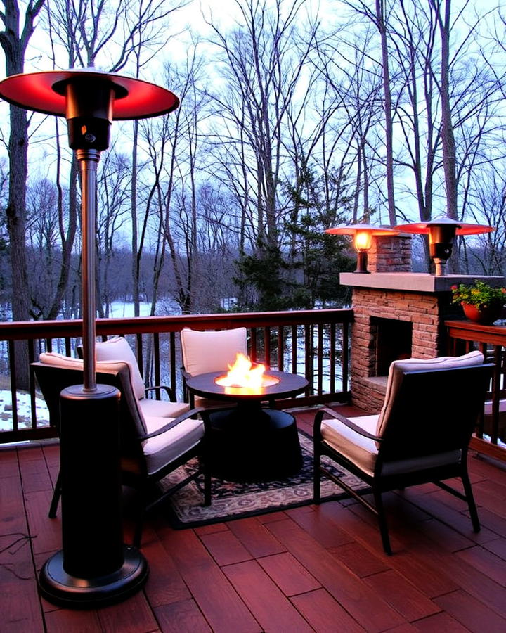 Outdoor Heating Features for Deck