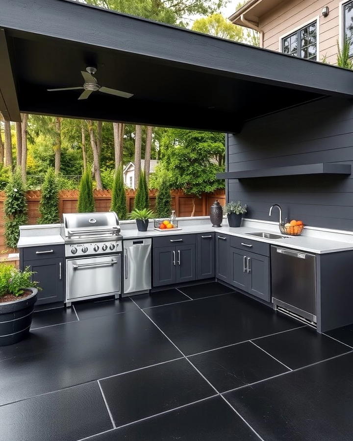 Outdoor Kitchen Integration