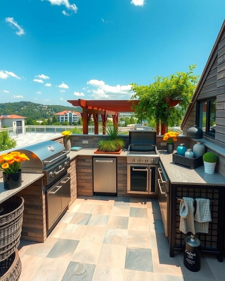 Outdoor Kitchen Setup