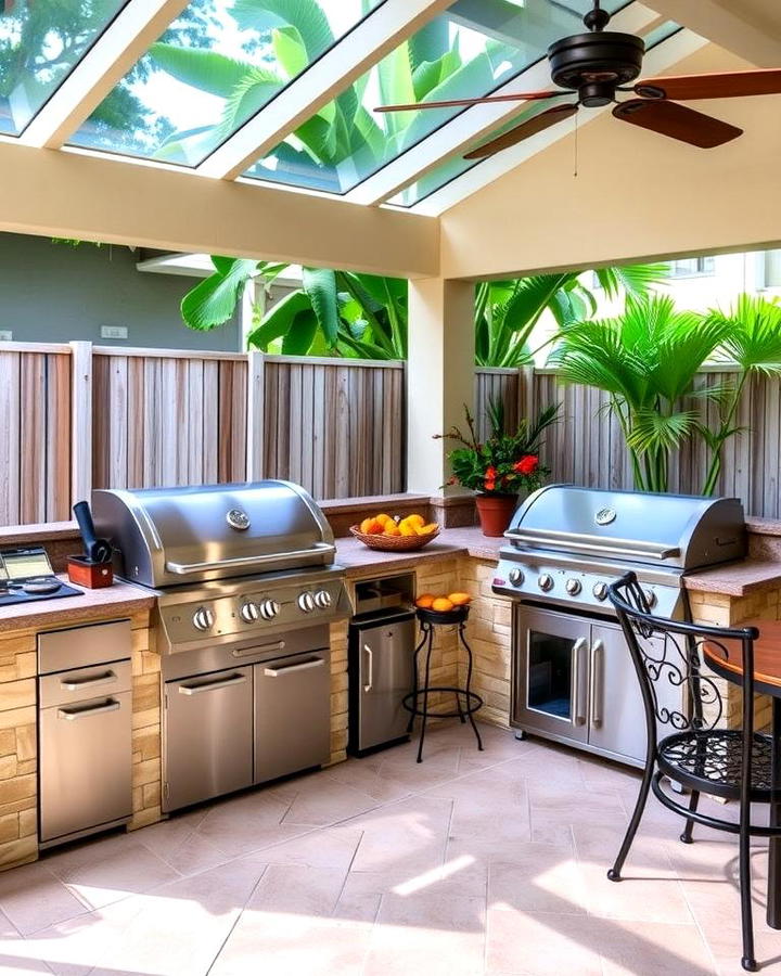 Outdoor Kitchen Setup