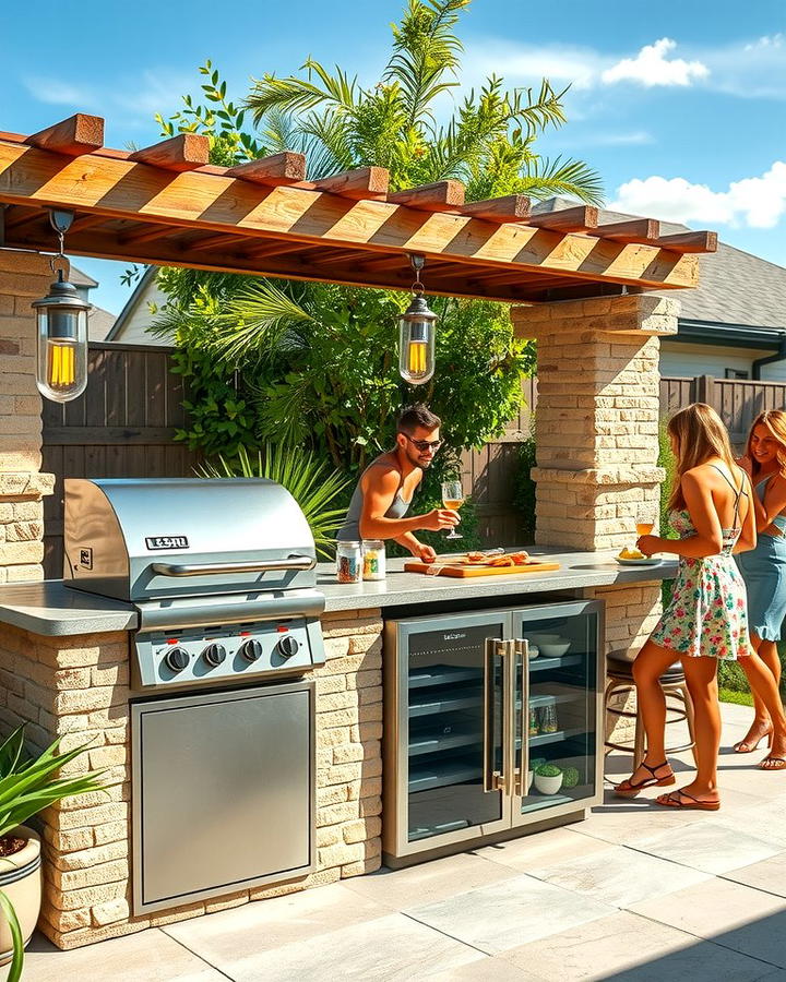 Outdoor Kitchen for Entertaining