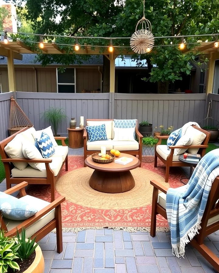 Outdoor Lounge Area