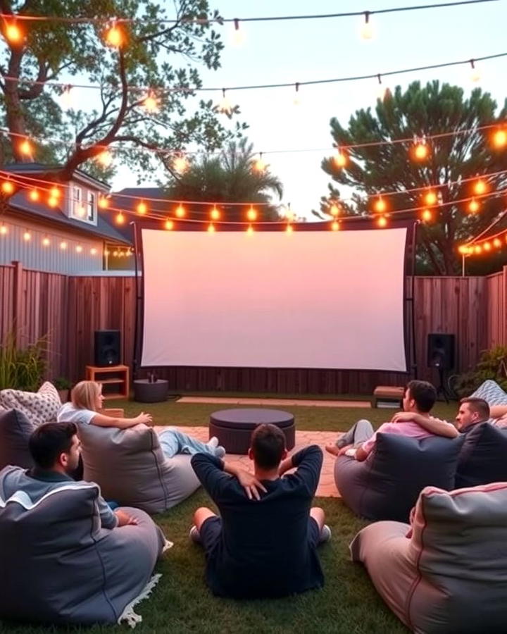 Outdoor Movie Space