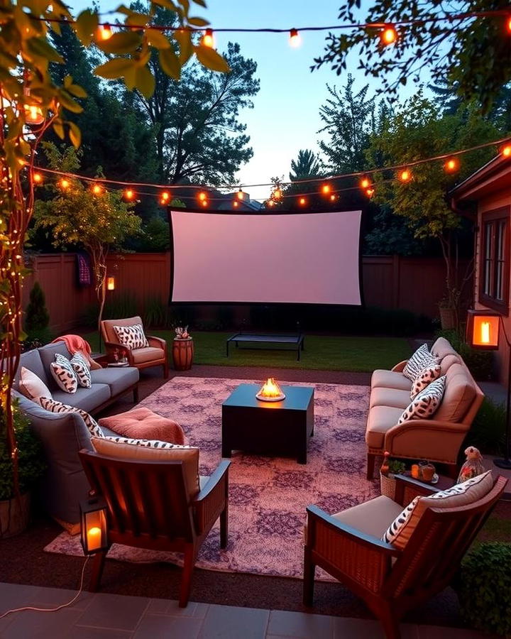 Outdoor Movie Zone