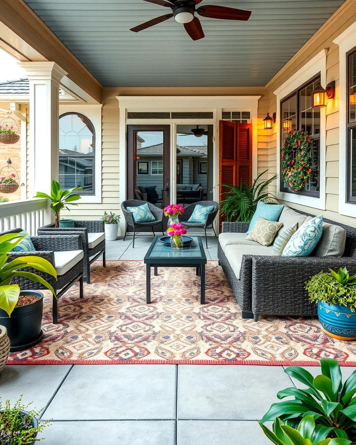 Outdoor Rug Accents
