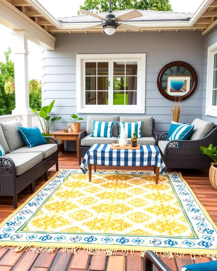 Outdoor Rug for Instant Color