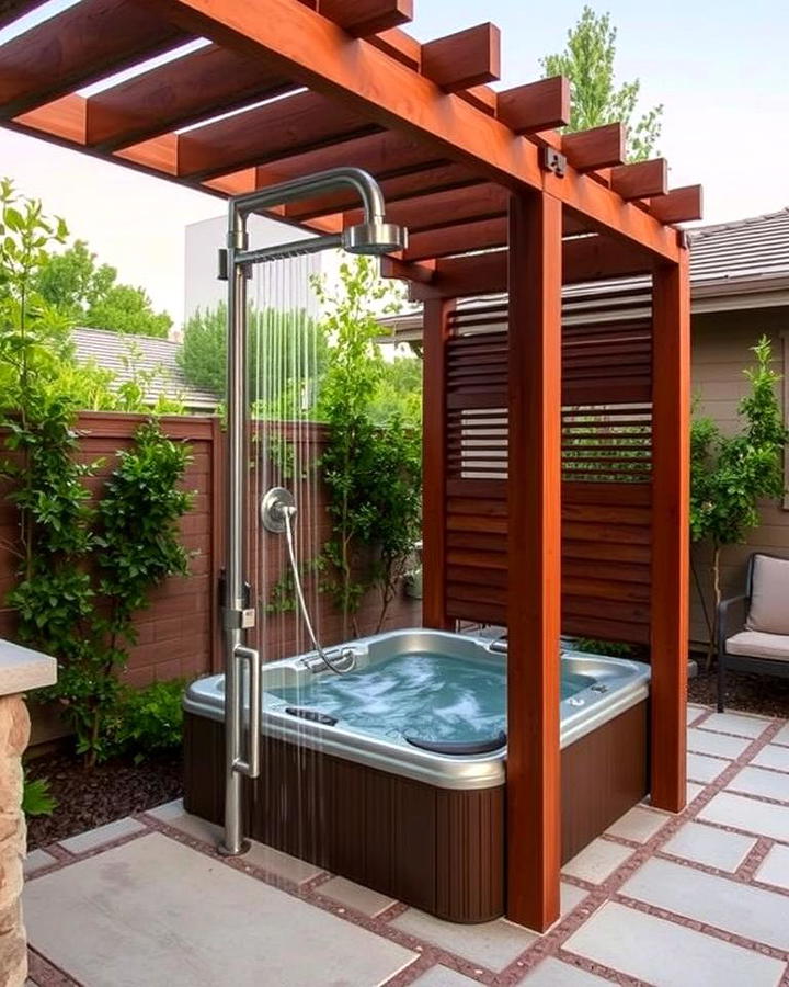 Outdoor Shower Station