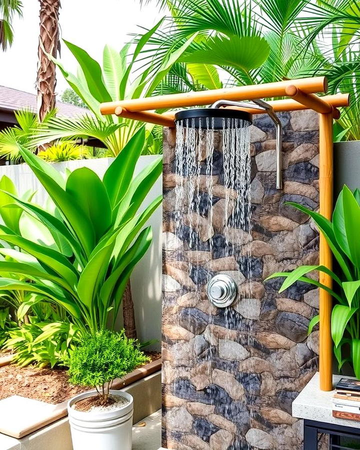 Outdoor Showers for Refreshing Comfort