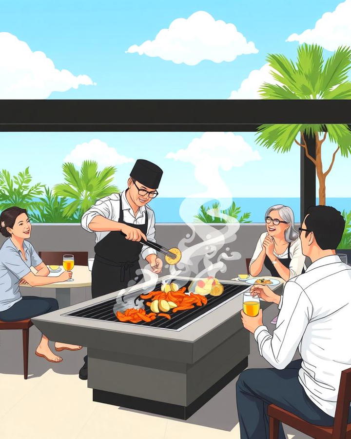 Outdoor Teppanyaki Grill