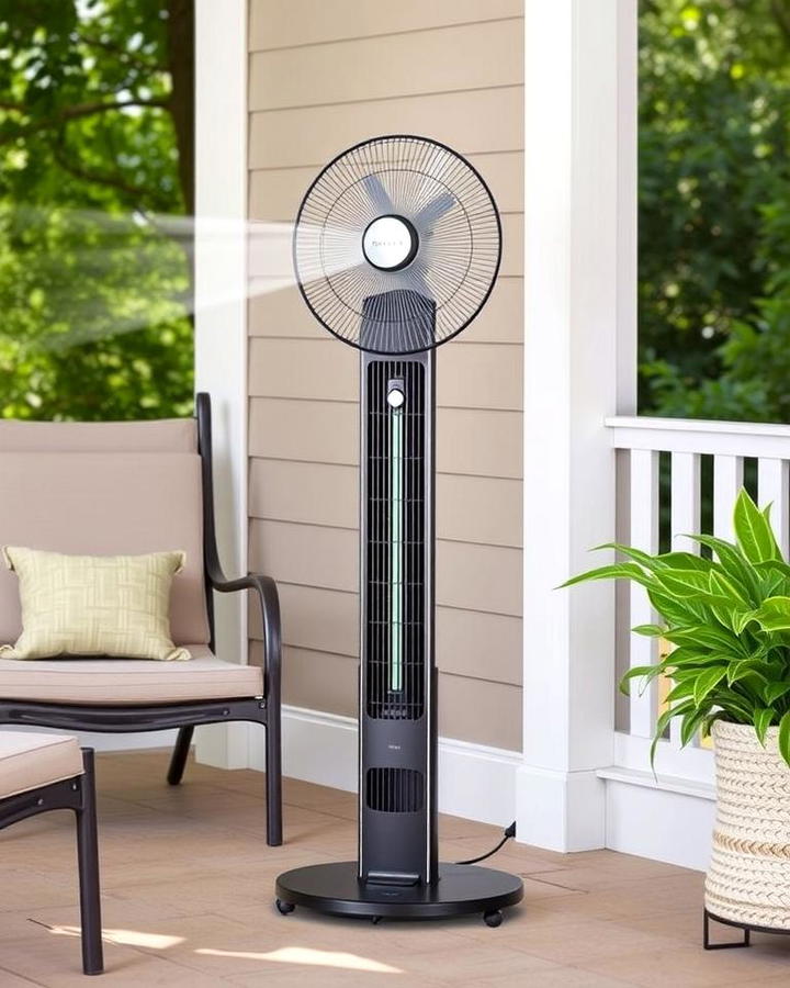 Outdoor Tower Fans for Compact Spaces