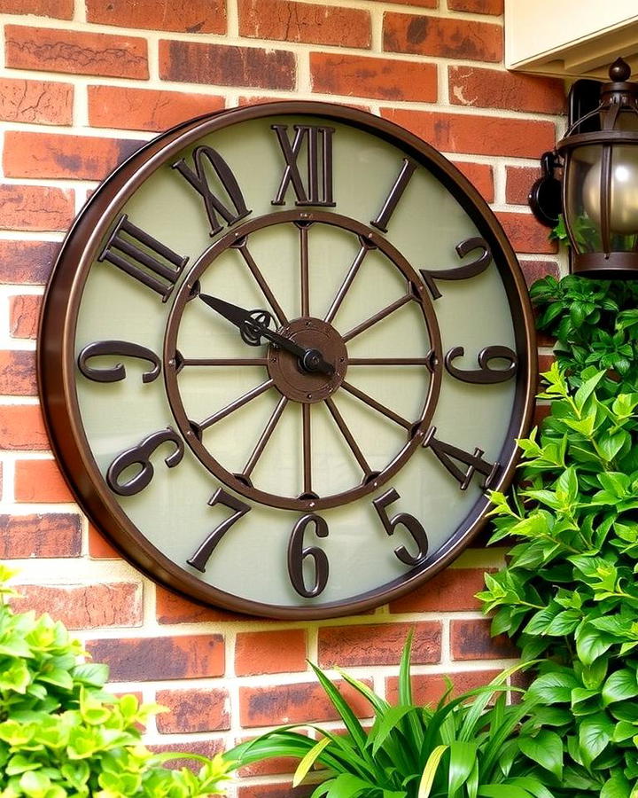 Outdoor Wall Clocks