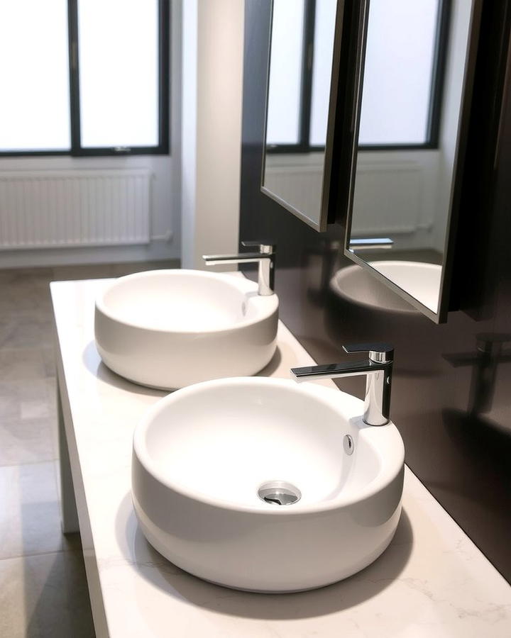 Oval Sinks for Soft Sophistication