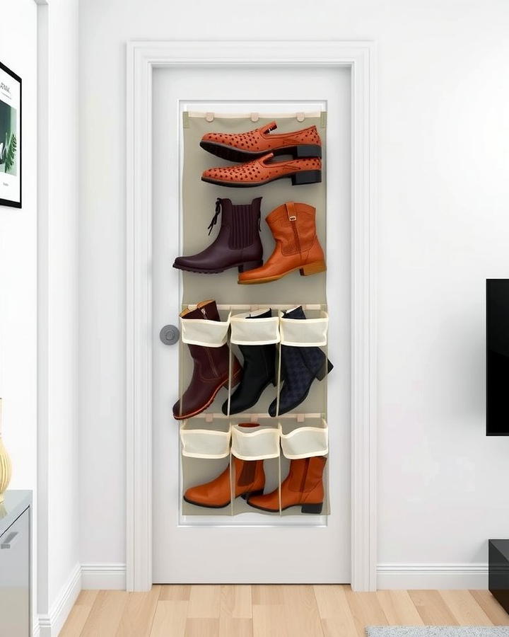 Over the Door Boot Organizer