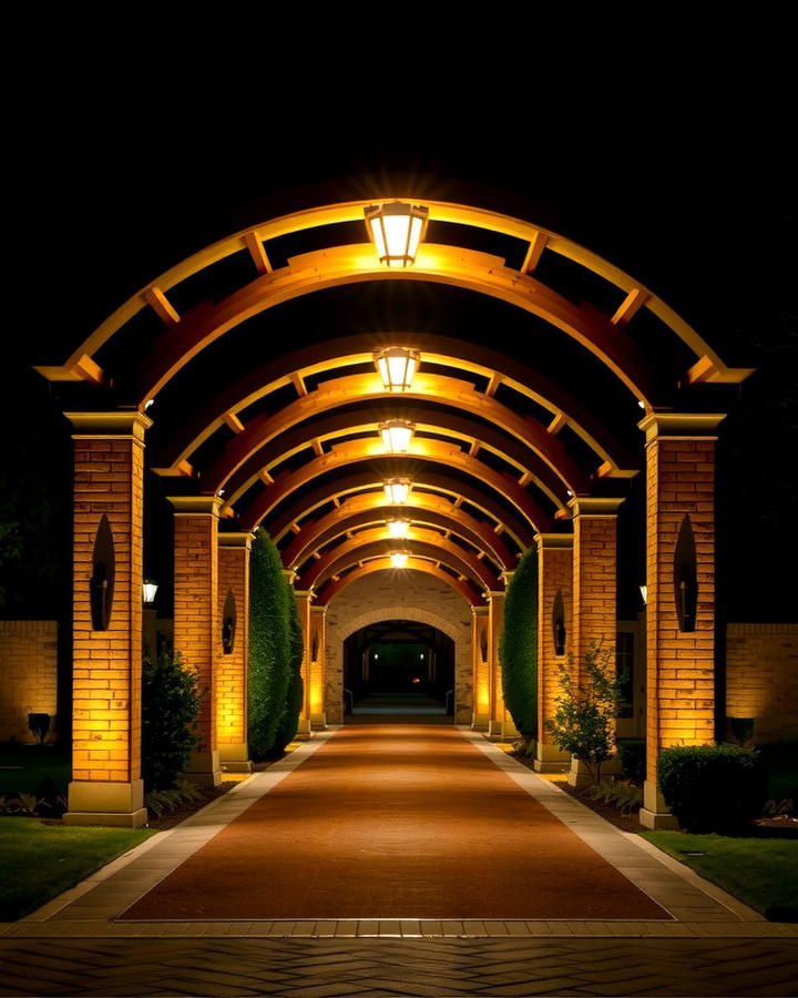 Overhead Arch Lighting