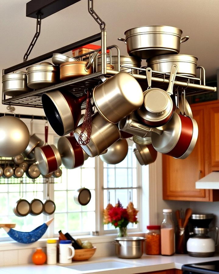 Overhead Pot Racks