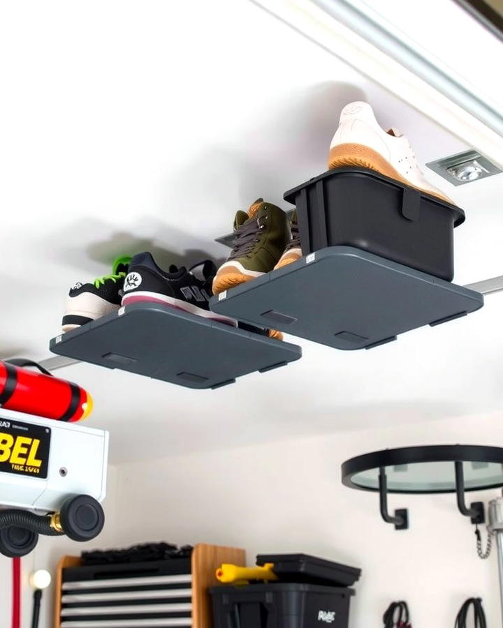 Overhead Shoe Storage 2