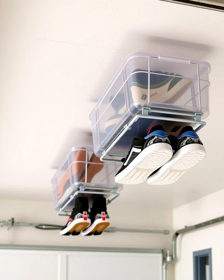 Overhead Shoe Storage