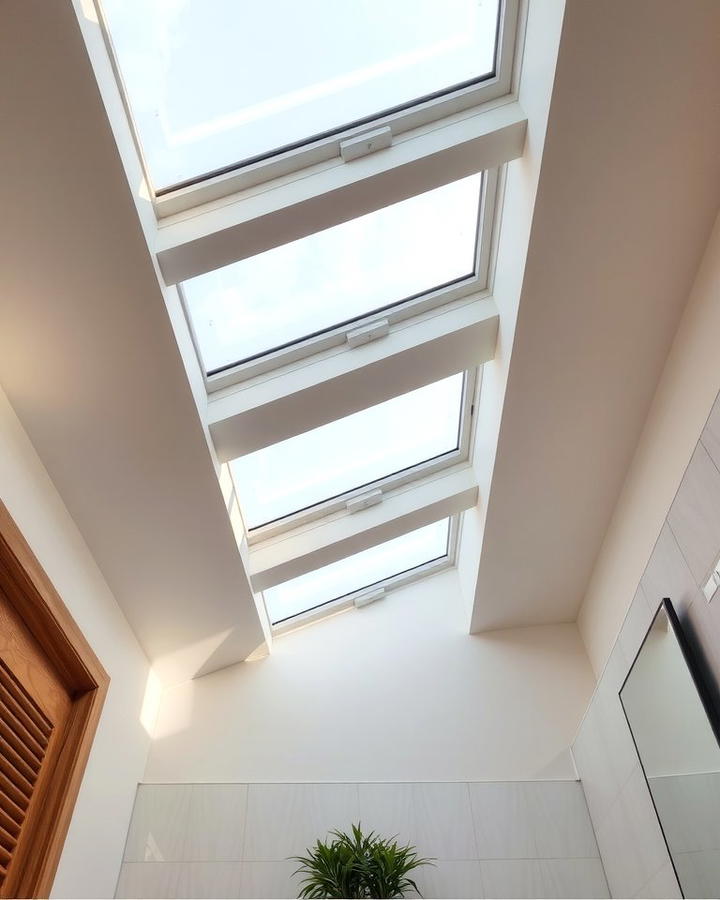 Overhead Skylights for Natural Light