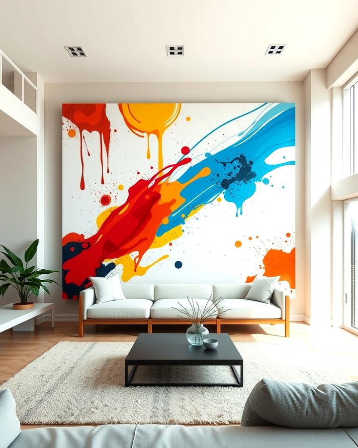 Oversized Abstract Canvas