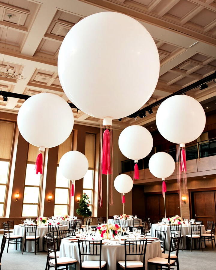 Oversized Balloon Statement Centerpiece