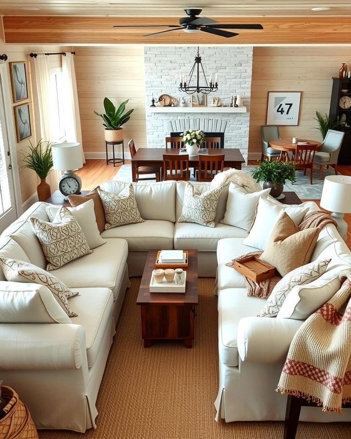 Oversized Farmhouse Sofas