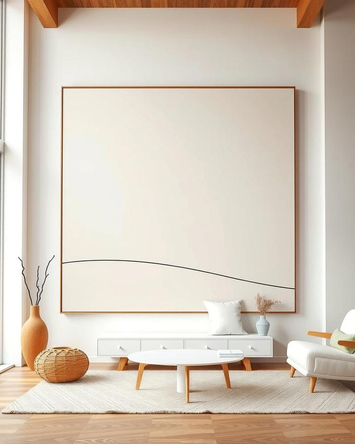 Oversized Minimalist Art