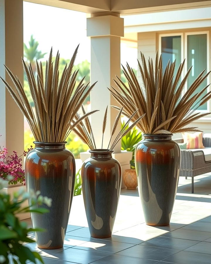 Oversized Vases for Outdoor Spaces