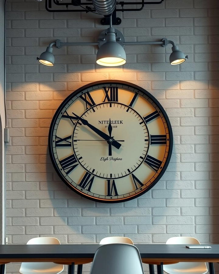 Oversized Wall Clock