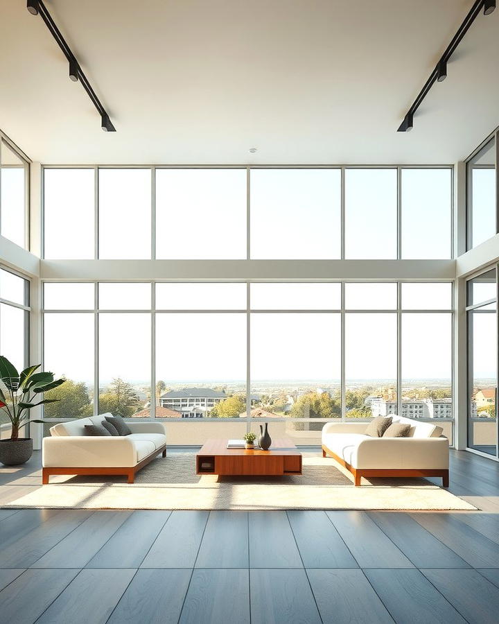 Oversized Windows for Natural Light