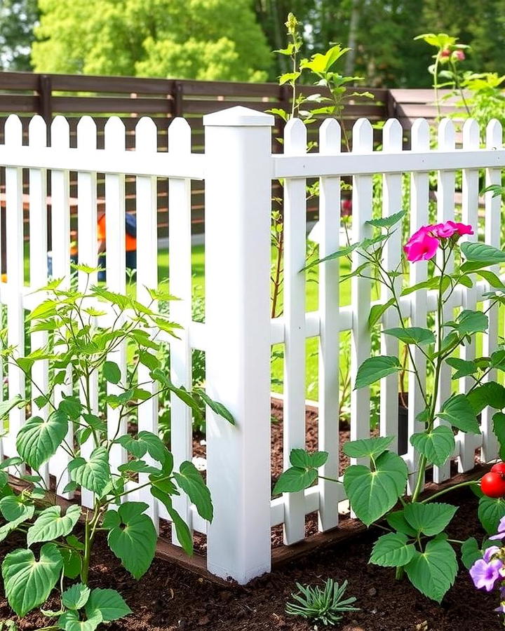 PVC Garden Fence