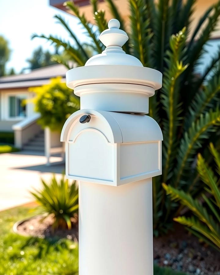 PVC Mailbox Post