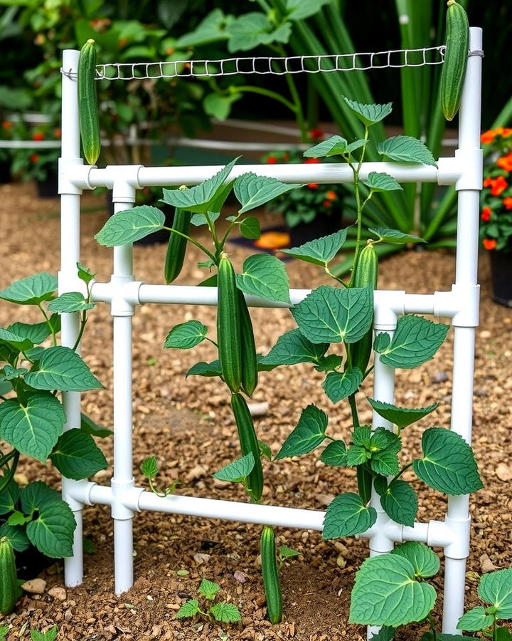 PVC Pipe Trellis