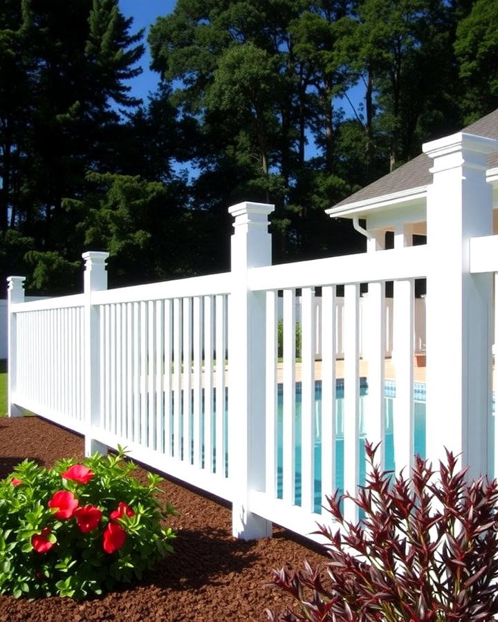 PVC Pool Fence