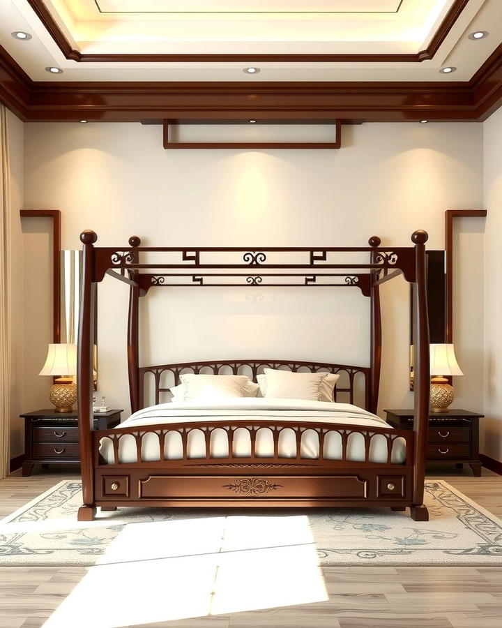 Pagoda Style Bed Frames