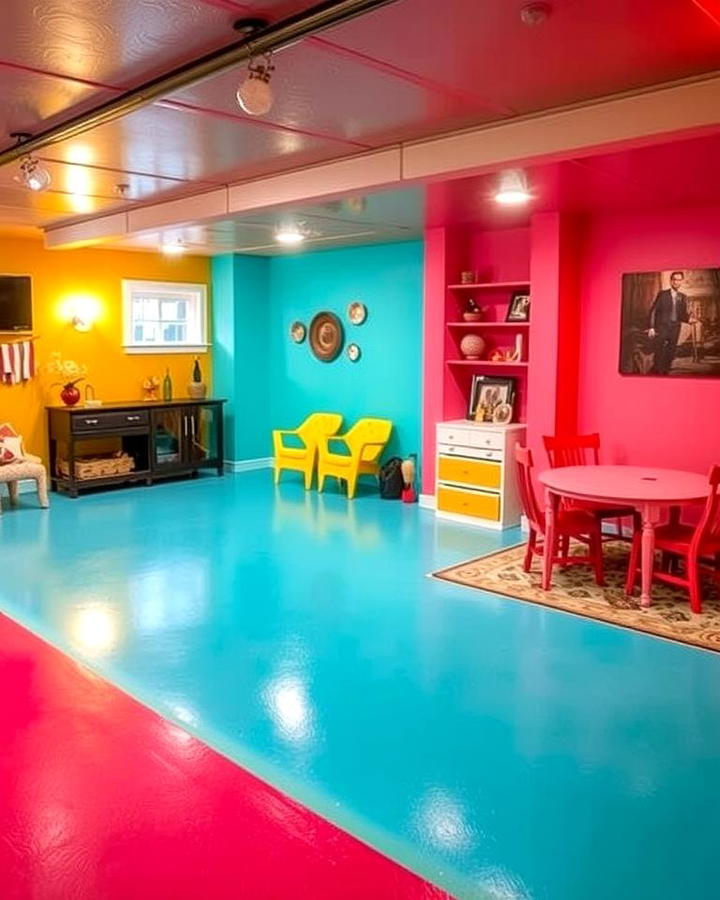 Painted Concrete Floors