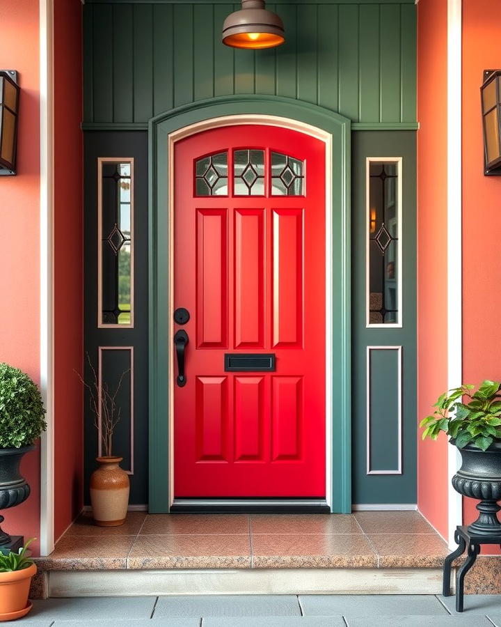 Painted Front Door