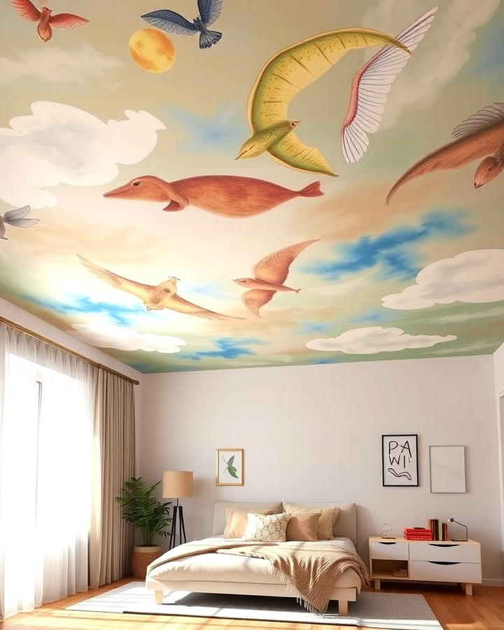 Painted Murals for an Artistic Flair