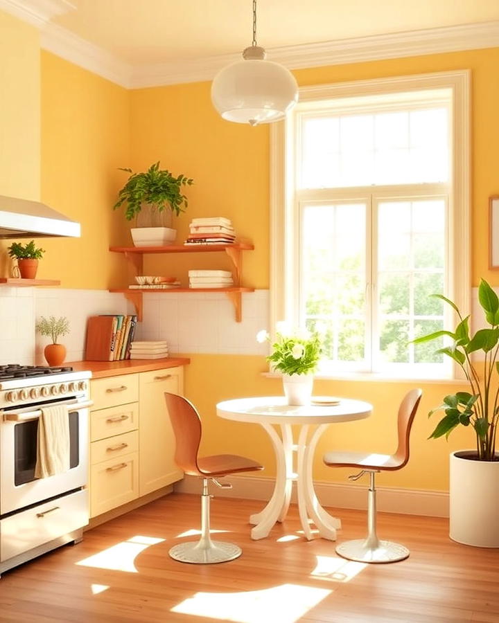 Pale Yellow Sunshine Kitchen