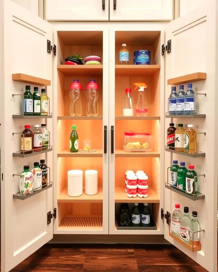 Pantry Door Shelving