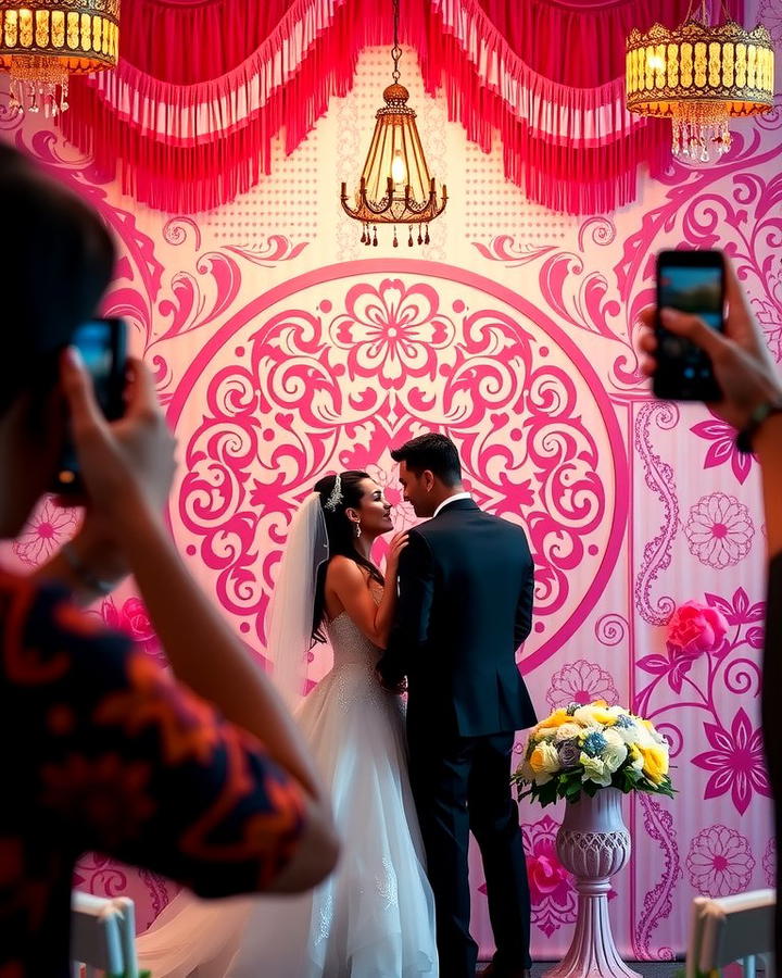 Papel Picado Ceremony Backdrop