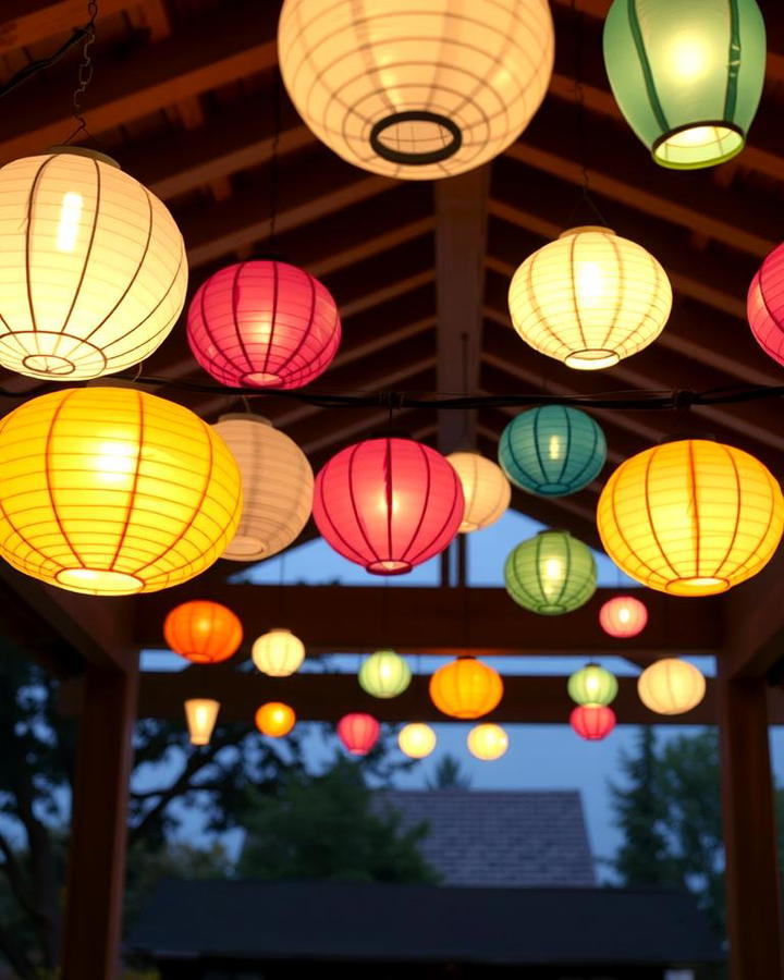 Paper Lanterns for Festive Dcor