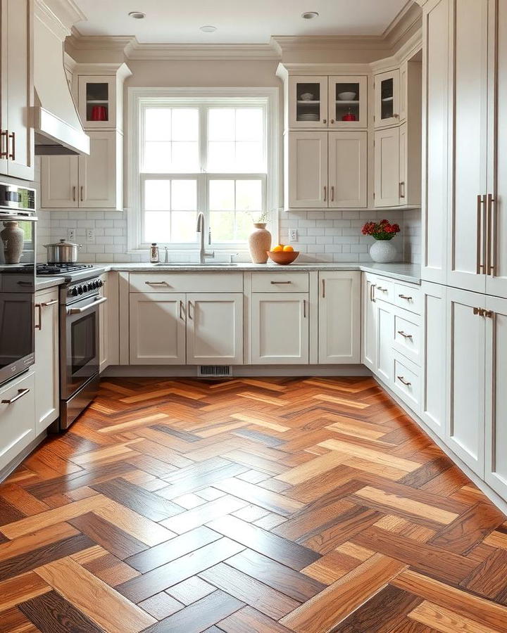 Parquet Wood Floors for Patterns and Sophistication