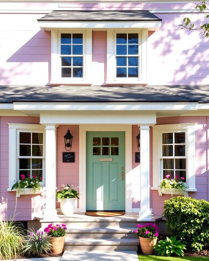 Pastel Colored Facades