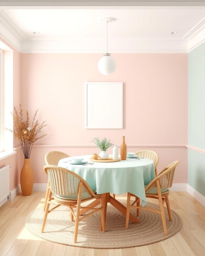 Pastel Palette for a Soft and Airy Feel