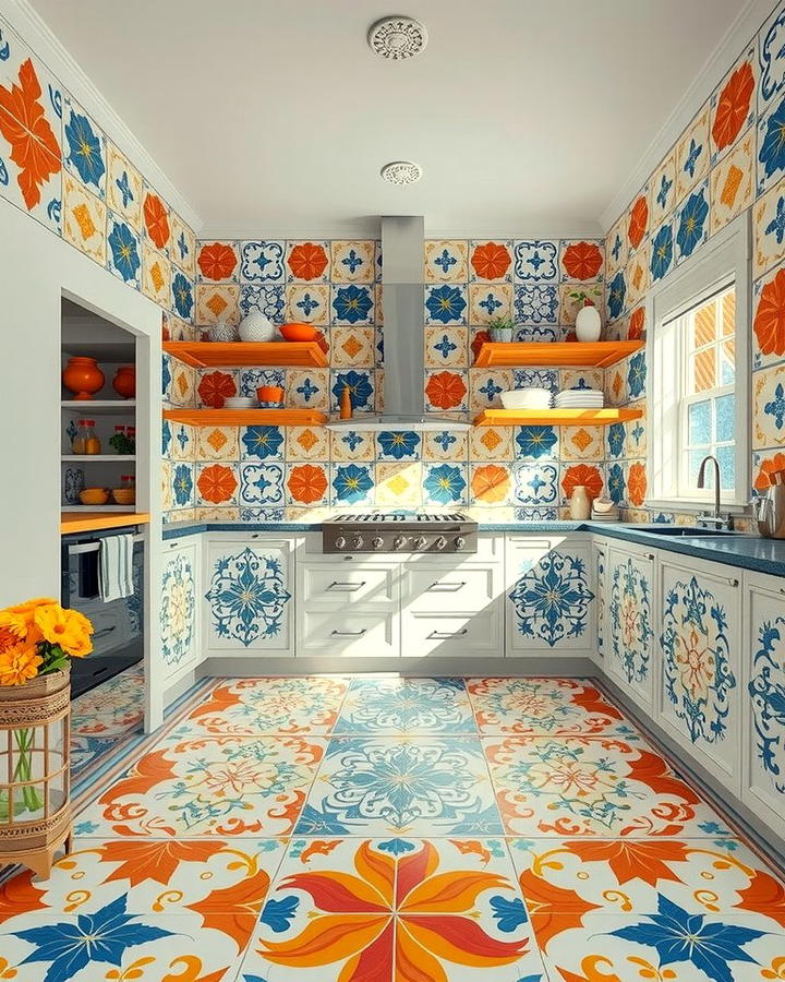 Patterned Cement Tiles