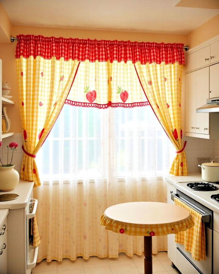 Patterned Curtains Idea