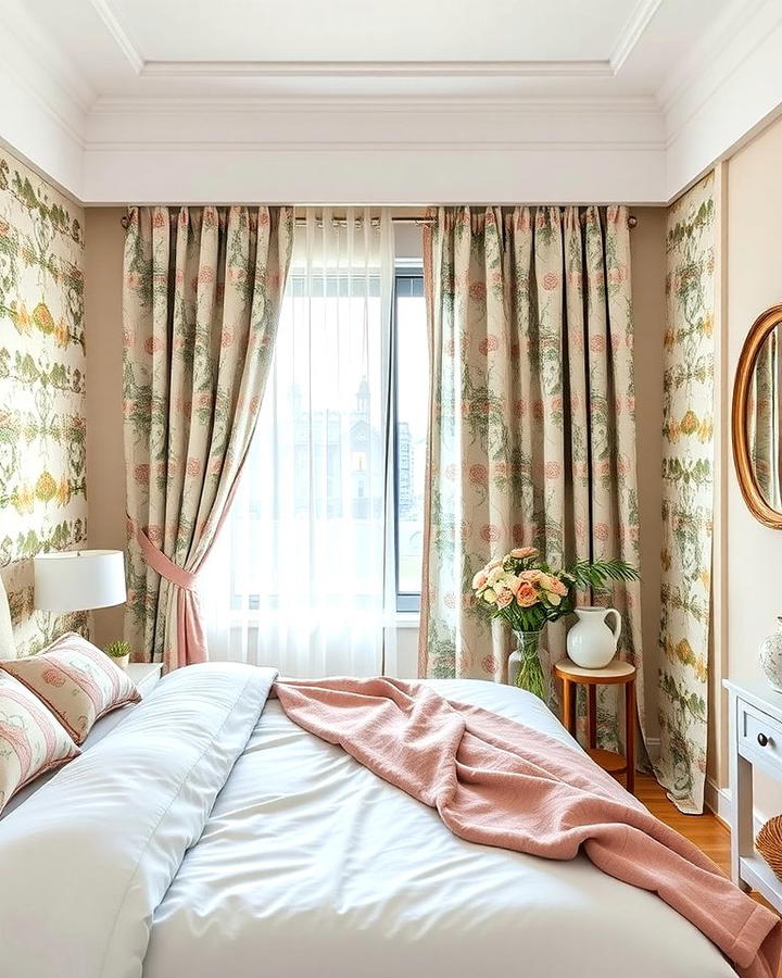 Patterned Curtains for a Bold Statement